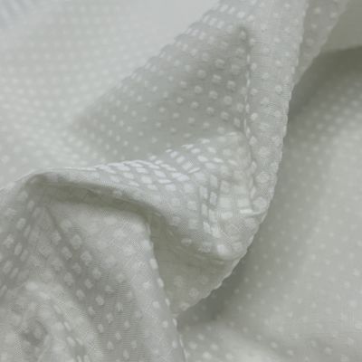 70D 100% Nylon 0,3 Griglia Giubbotto a protezione solare Giubbotto a fondo Flocked Tissu luminoso Tissu funzionale