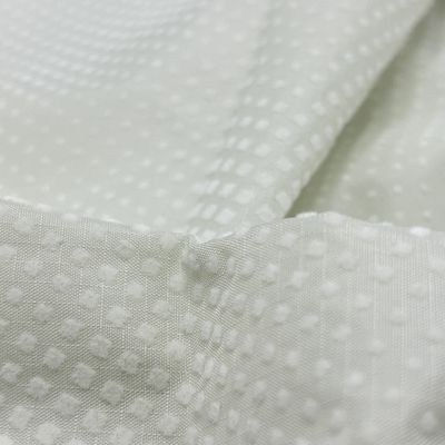 70D 100% Nylon 0,3 Griglia Giubbotto a protezione solare Giubbotto a fondo Flocked Tissu luminoso Tissu funzionale