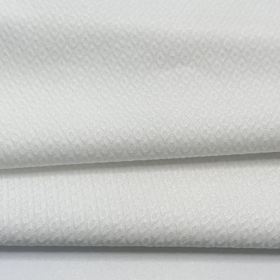 100D Diamond Grid 92 Polyester 8 Elastano Tessuto Giacca Outdoor Tessuto
