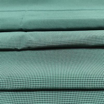 100D 140gm Cationic Small Grid Four Side Elastic Beach Pants Windbreaker Tessuto