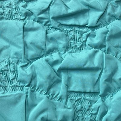 Stoffa da esterno in poliestere 100% Pantaloni crepe a bolla Giacca Windbreaker Abito Stoffa