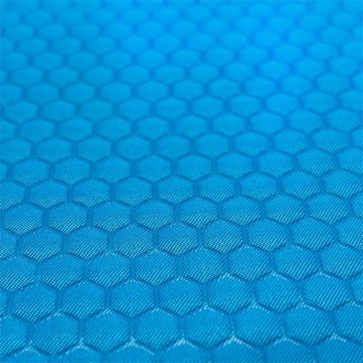 100% poliestere 75D * 150D Twill pelle di pesco velluto 113gsm3D pantaloni da spiaggia in rilievo Windbreaker tessuto