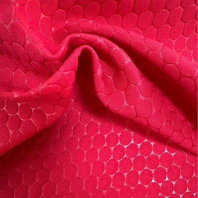 113gsm75D * 150D impermeabile spazzolato Twill Peach Skin Velvet Pantaloni da spiaggia rossi Tessuto