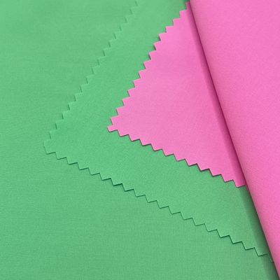 Stoffa riciclata di nylon 8 spandex tessuto semplice tessuto a quattro lati pantaloni da spiaggia elastici tessuto