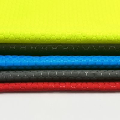 100% poliestere 75D * 150D Twill pelle di pesco velluto 113gsm3D pantaloni da spiaggia in rilievo Windbreaker tessuto