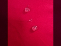 75D * 150D spazzolato twill pelle di pesco colorare velluto, rilievo 3D, impermeabile